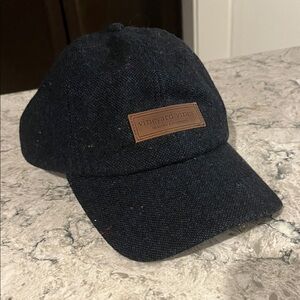 Vineyard Vines Navy Wool adjustable “dad hat”